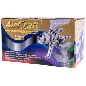 Spray Gun Hvlp 2.0mm Nozzle 600cc Plastic Cup